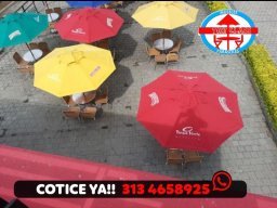 parasoles publicitarios